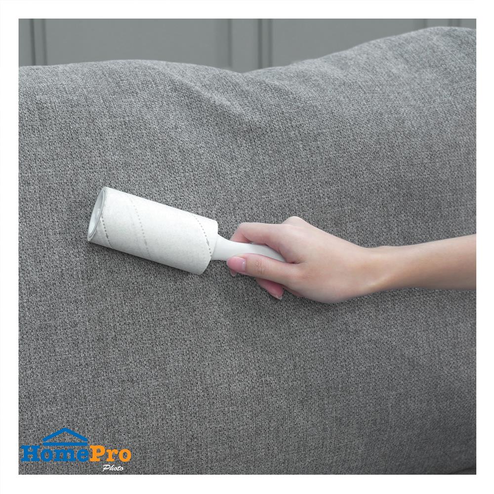 ลูกกลิ้งขจัดฝุ่นด้ามสั้นพร้อมอะไหล่กระดาษกาว 60 แผ่น 2 ม้วน ACCO NAMI