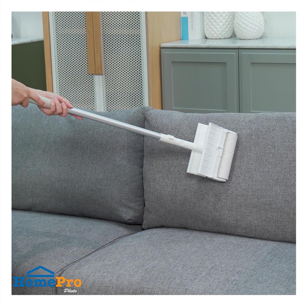 ลูกกลิ้งขจัดฝุ่นด้ามยาว 17 ซม. ACCO NAMI 60 แผ่น สีขาว