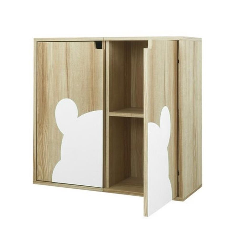 ตู้เตี้ย KONCEPT DISNEY POOHCUBE H 2D 19216313 สีน้ำตาลอ่อน