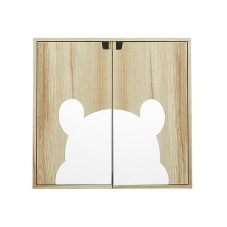 ตู้เตี้ย KONCEPT DISNEY POOHCUBE H 2D 19216313 สีน้ำตาลอ่อน_0