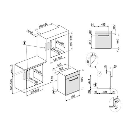 เตาอบฝังดิจิตอล SMEG SOP6900TN_3
