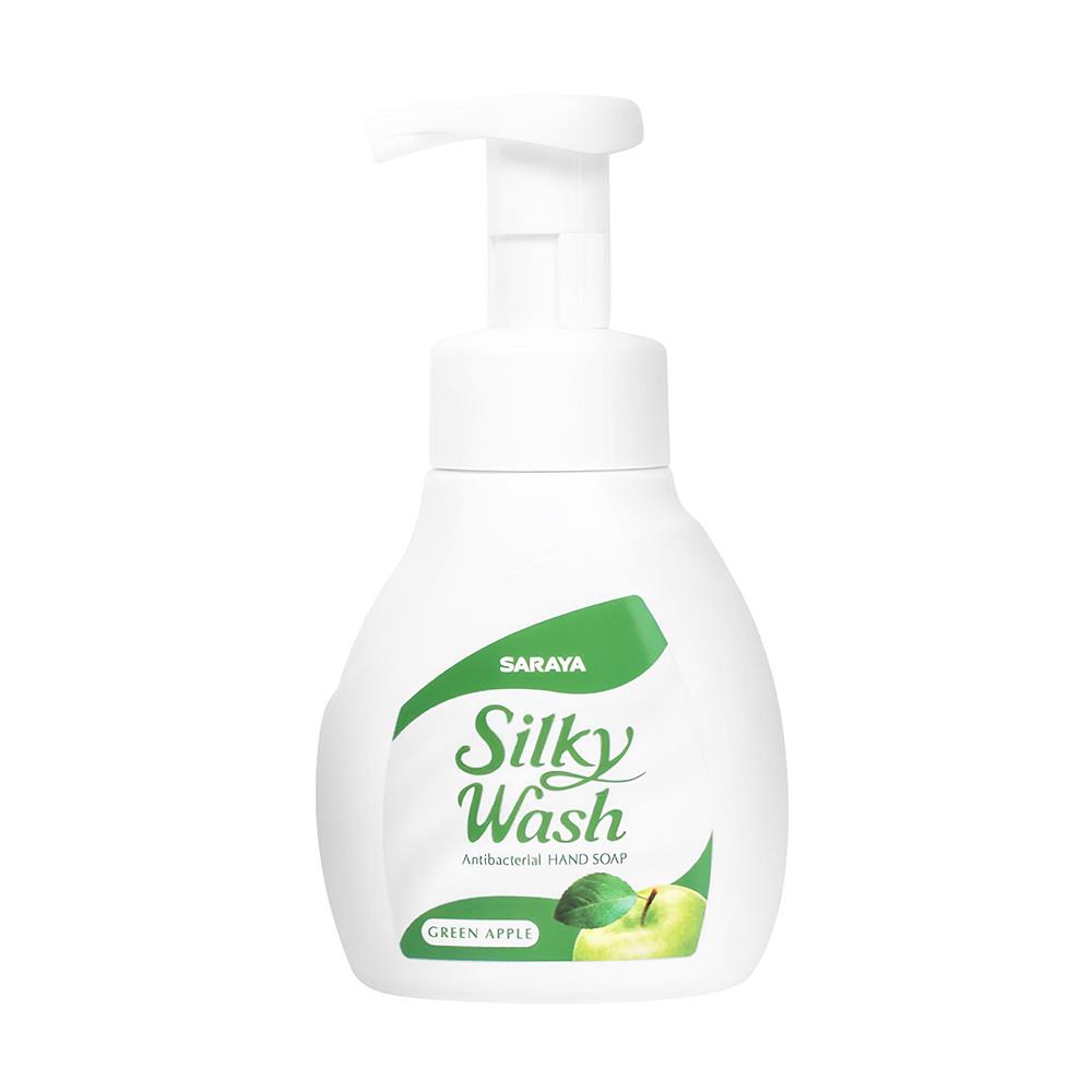 โฟมล้างมือ SILKY WASH 300 มล. GREEN APPLE