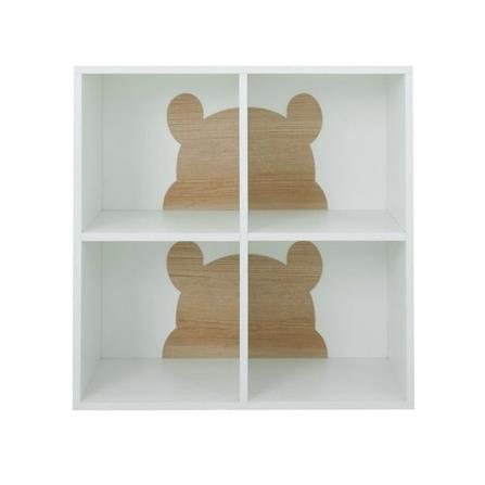 ตู้เตี้ย KONCEPT DISNEY POOHCUBE I 4S EMBOSS 19216329 สีขาว