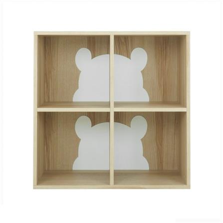 ตู้เตี้ย KONCEPT DISNEY POOHCUBE I 4S 19216328 สีไม้อ่อน