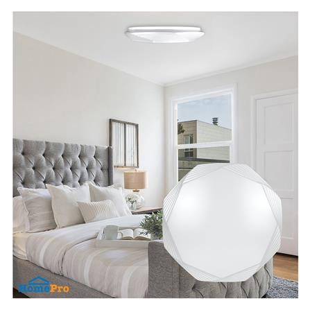 ไฟเพดาน LED LUMAX 03-A1565 19 นิ้ว 60 วัตต์ DAYLIGHT/COOL WHITE/WARM WHITE สีขาว_4