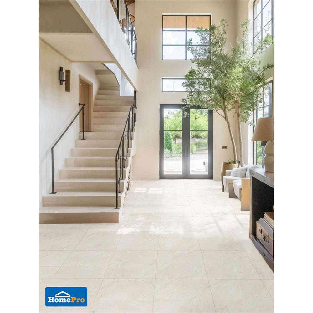 กระเบื้องพื้นพอร์ซเลน 60x60 ซม. TARA คาลิน่า เบจ A 1.44 ตร.ม.