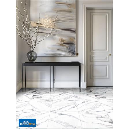 กระเบื้องพื้นพอร์ซเลน 60x60 ซม. TARA เวอร์นิส ขาว A 1.44 ตร.ม._5