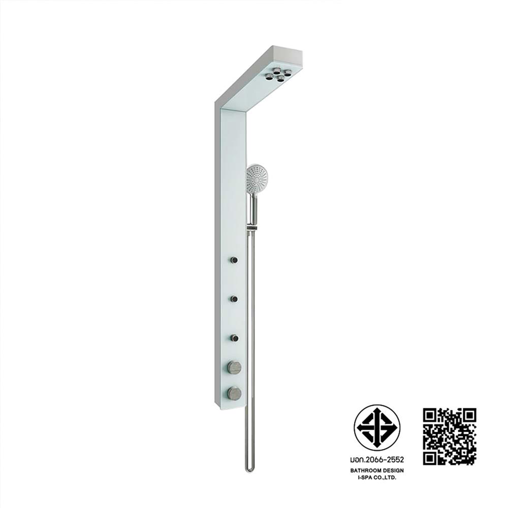 ชุดผนังอาบน้ำ I-SPA I-GEN-S-W02 สีขาว