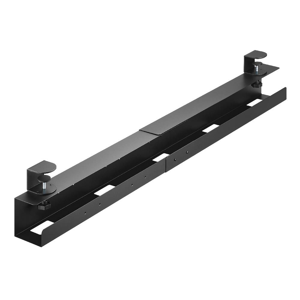รางเก็บสายไฟแบบหนีบ ERGOTREND CLAMP-ON CABLE TRAY LOG สีดำ