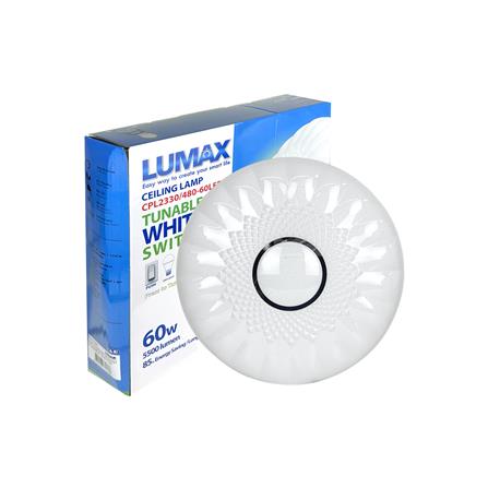 ไฟเพดาน LED LUMAX 03-A1568 19 นิ้ว 60 วัตต์ DAYLIGHT/COOL WHITE/WARM WHITE สีขาว_3