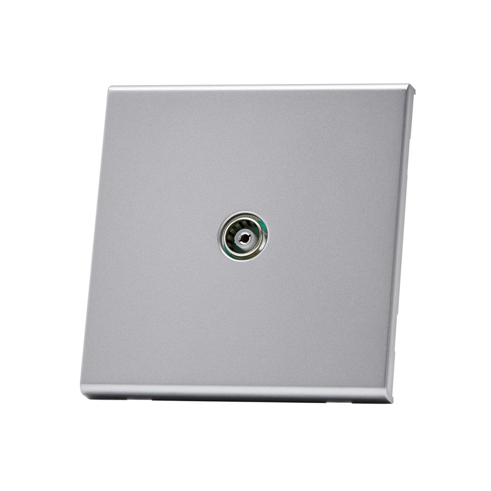 เต้ารับโทรทัศน์ SAHN D15-SL สีเงิน