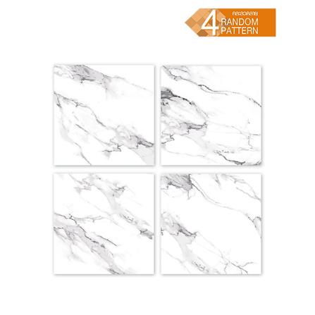 กระเบื้องพื้นพอร์ซเลน 60x60 ซม. TARA เคลิส ขาว A 1.44 ตร.ม._1