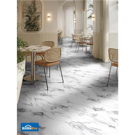 กระเบื้องพื้นพอร์ซเลน 60x60 ซม. TARA เคลิส ขาว A 1.44 ตร.ม._4