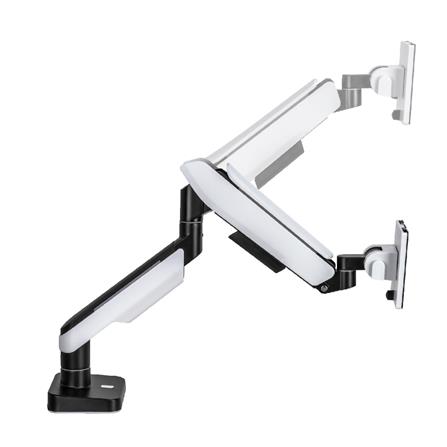 แขนจับจอมอนิเตอร์ ERGOTREND ROBOT 01 RGB สีขาว_2