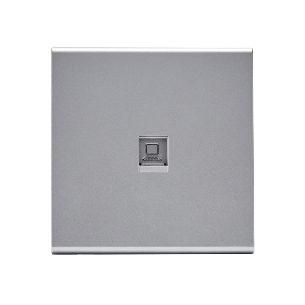 เต้ารับคอมพิวเตอร์ CAT6 SAHN D18-SL สีเงิน_1