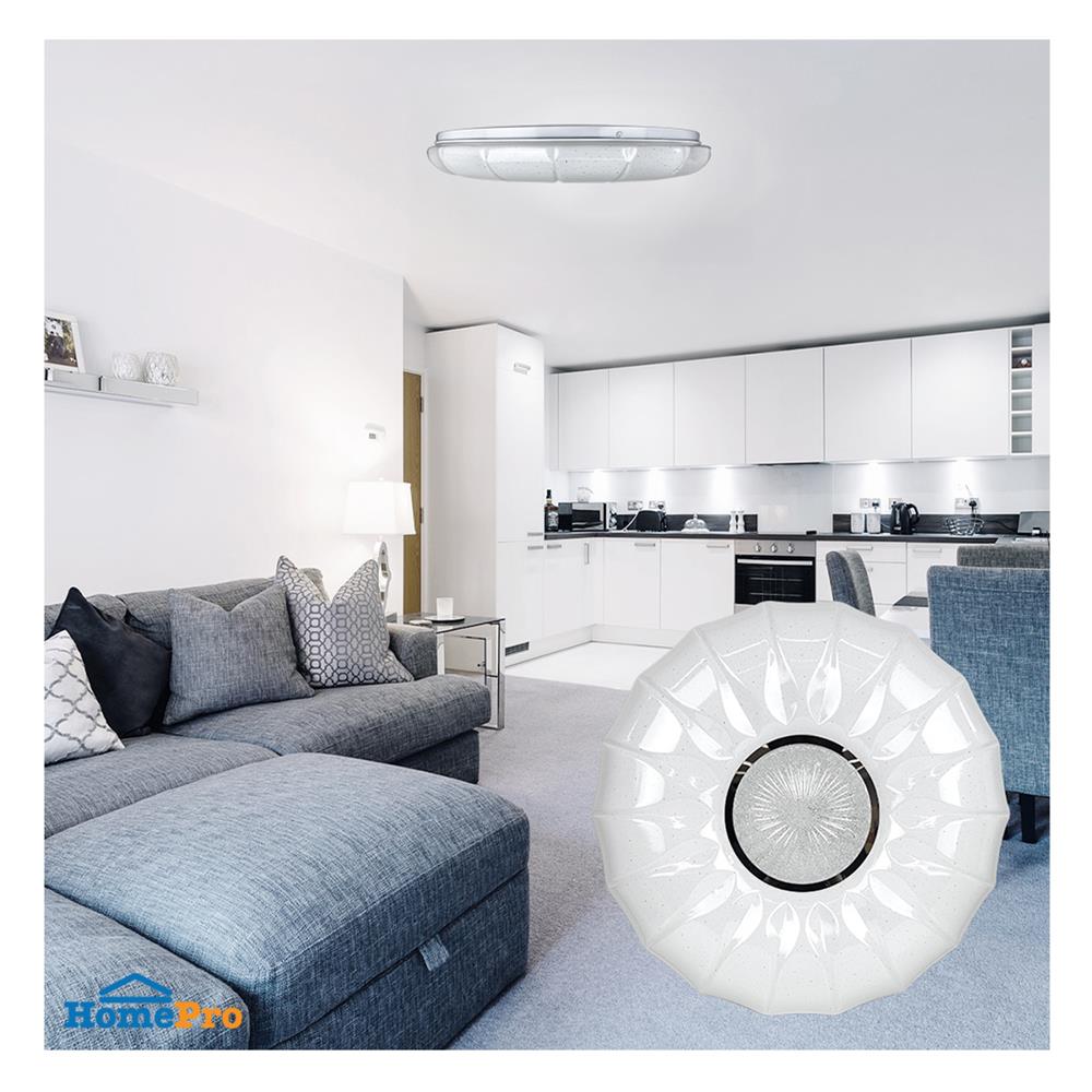 ไฟเพดาน LED LUMAX 03-A1570 19 นิ้ว 60 วัตต์ DAYLIGHT/COOL WHITE/WARM WHITE สีขาว
