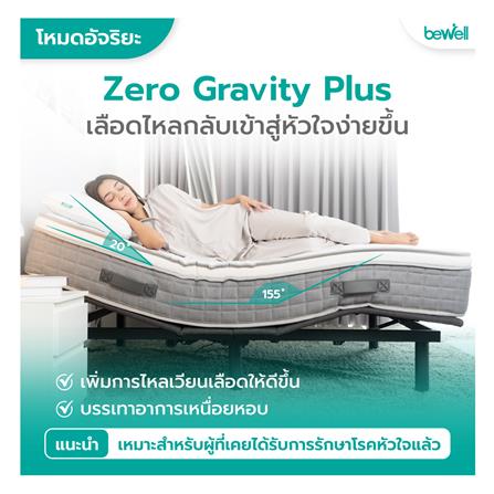 โครงเตียงปรับระดับ 6 ฟุต BEWELL ADJUSTABLE BED AB-01_6