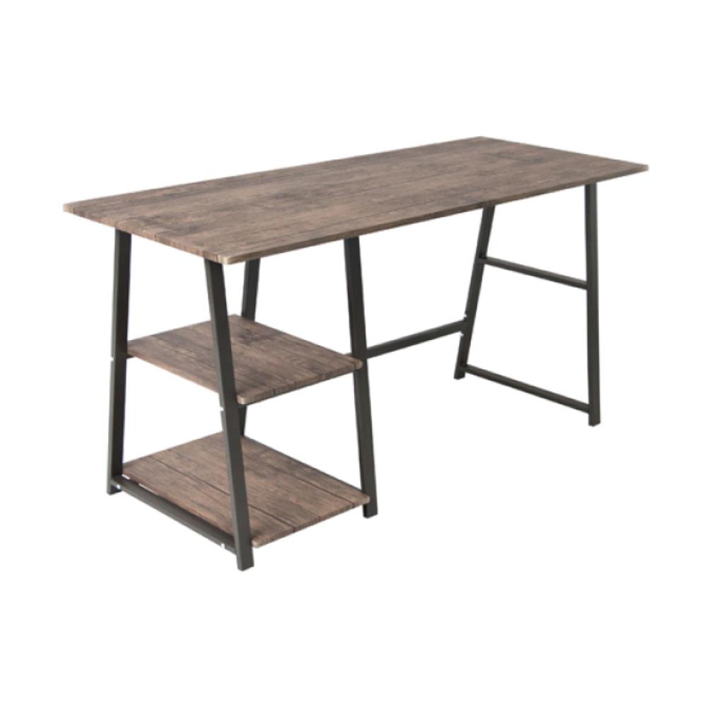 โต๊ะทำงาน U-RODECOR LASVEGAS 000001976 120 ซม. สีแอนทีคโอ๊ค