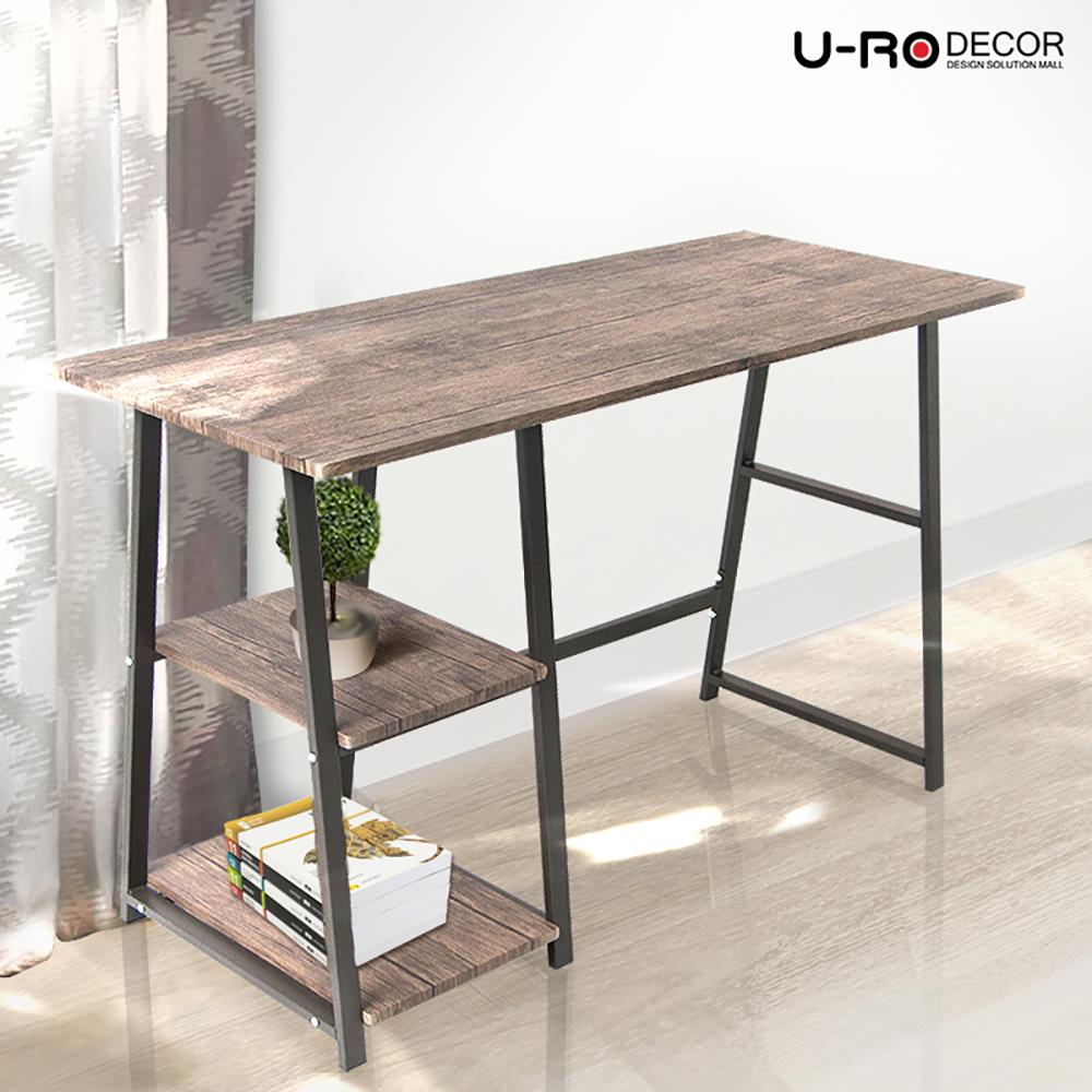 โต๊ะทำงาน U-RODECOR LASVEGAS 000001976 120 ซม. สีแอนทีคโอ๊ค