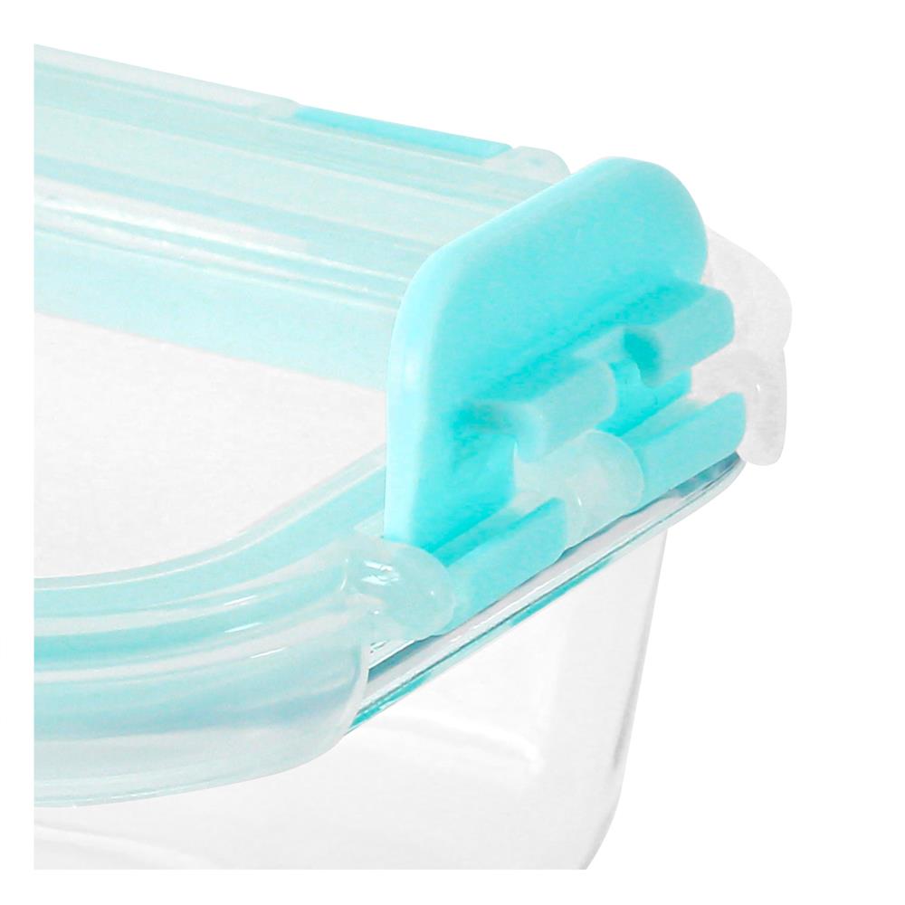 กล่องอาหารแก้ว KECH PURLA 0.37 ลิตร สีเขียว