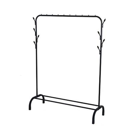 ราวตากผ้าพร้อมที่แขวน HANSEN BASIC 1.1 เมตร สีดำ_0