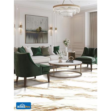 กระเบื้องพื้นพอร์ซเลน 80x80 ซม. TARA เจลีน ขาว A 1.92 ตร.ม._5