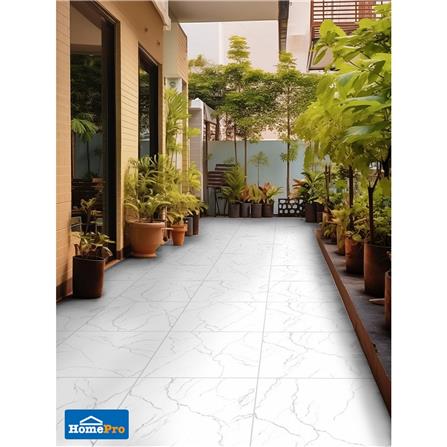 กระเบื้องพื้นพอร์ซเลน 60x60 ซม. TARA พอลล่า ขาว A 1.44 ตร.ม._4