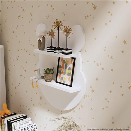 ชั้นแขวนผนัง KONCEPT DISNEY POOH RETRO 19216229 สีขาว_3