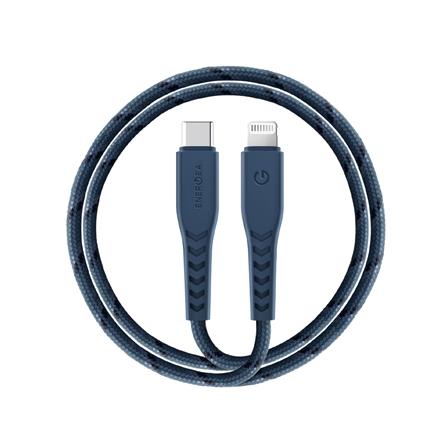 สายชาร์จ USB-C TO LIGHTNING ENERGEA NYLOFLEX 1.5 เมตร สีน้ำเงิน_0