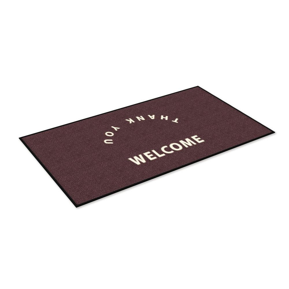 พรมเช็ดเท้าดักฝุ่น KLEEN-TEX WELCOME-T 70X150 ซม. สีน้ำตาล