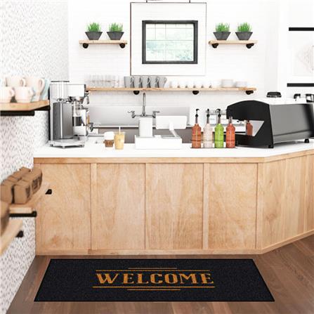 พรมเช็ดเท้าดักฝุ่น KLEEN-TEX WELCOME 70X150 ซม. สีดำ_5