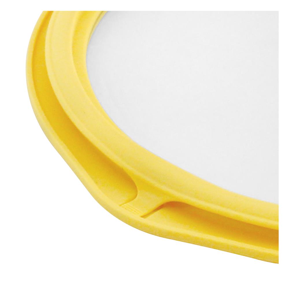 กล่องอาหารแก้วกลม KECH HOLA 1.652 ลิตร สีเหลือง