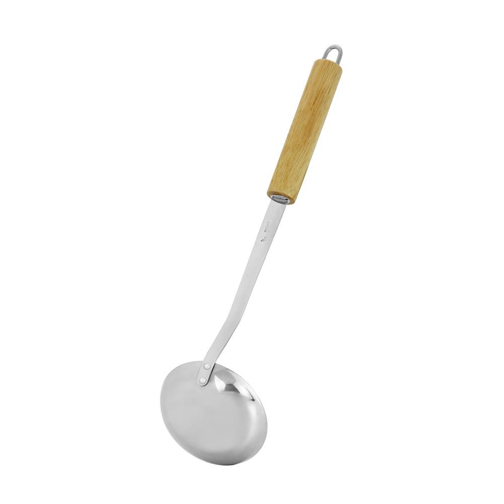 กระบวยกลม 31 ซม. KECH SS ด้ามไม้