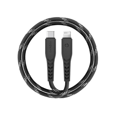สายชาร์จ USB-C TO LIGHTNING ENERGEA NYLOFLEX 1.5 เมตร สีดำ