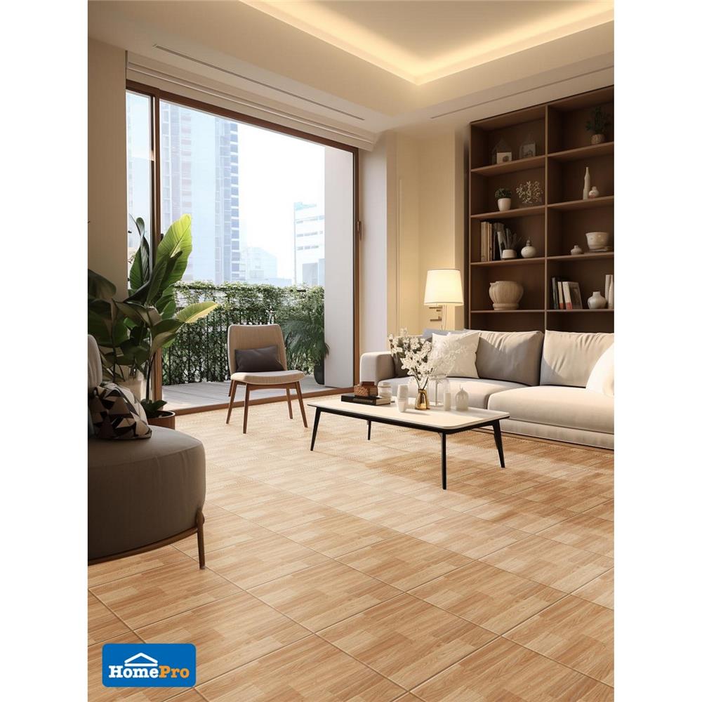 กระเบื้องพื้น 40x40 ซม. TARA คาร่าวู้ด น้ำตาล 0.96 ตร.ม.