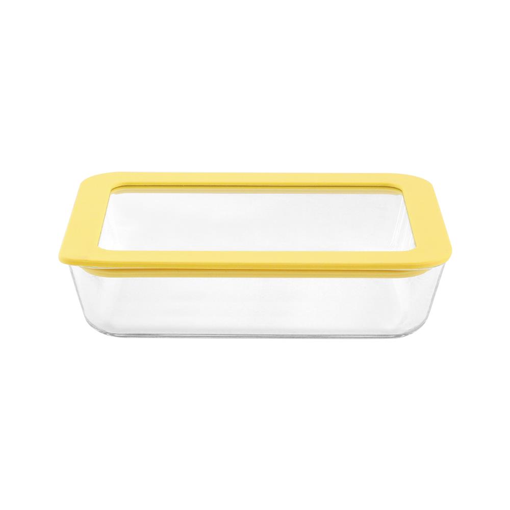 กล่องอาหารแก้ว KECH HOLA 0.7 ลิตร สีเหลือง