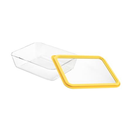 กล่องอาหารแก้ว KECH HOLA 1.4 ลิตร สีเหลือง_2