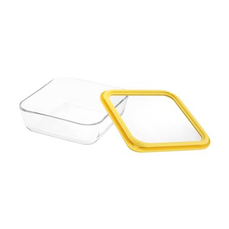กล่องอาหารแก้ว KECH HOLA 1.17 ลิตร สีเหลือง_2