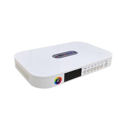 กล่องรับสัญญาณดาวเทียม GMMZ HD MAX II สีขาว_2