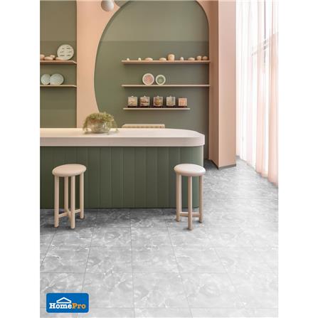 กระเบื้องพื้น 40x40 ซม. TARA เอวามาร์เบิ้ล เทาอ่อน 0.96 ตร.ม._4