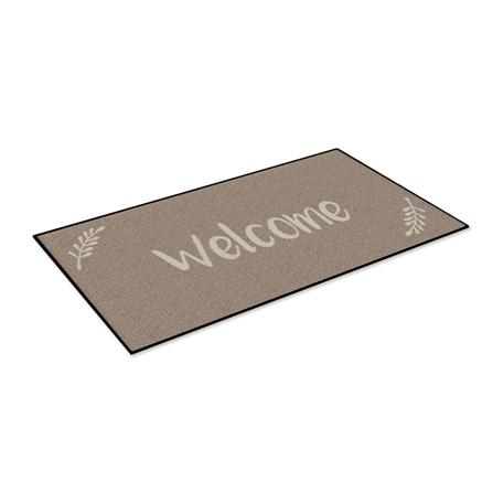 พรมเช็ดเท้าดักฝุ่น KLEEN-TEX WELCOME 70X150 ซม. สีน้ำตาล_3