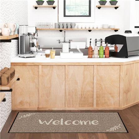 พรมเช็ดเท้าดักฝุ่น KLEEN-TEX WELCOME 70X150 ซม. สีน้ำตาล_5