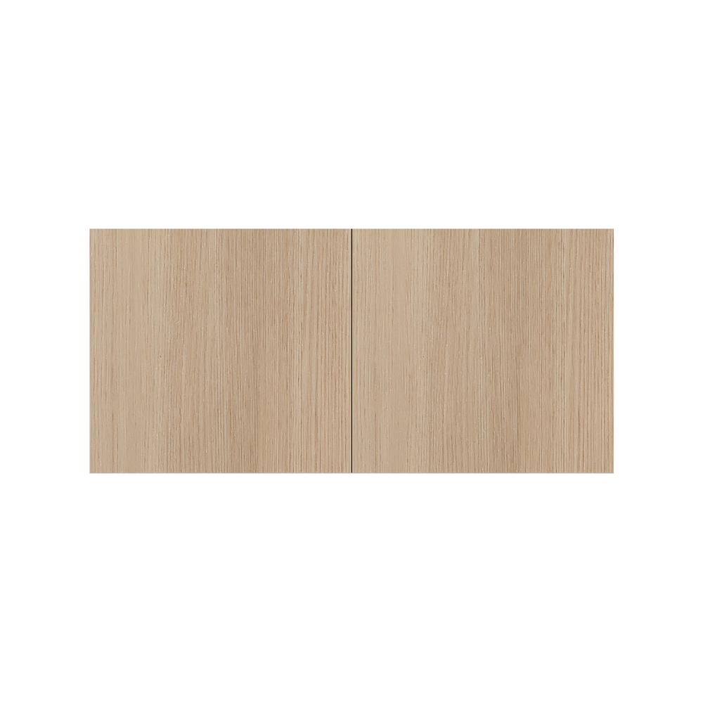 ตู้แขวนบานเปิดคู่ UPVC CABIN JUNO 80x35 ซม. สีบีช_1