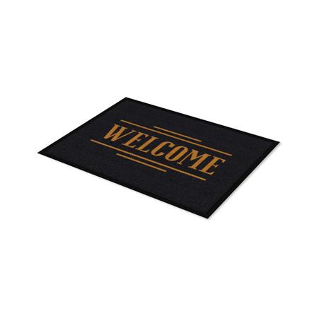 พรมเช็ดเท้าดักฝุ่น KLEEN-TEX WELCOME 60X85 ซม. สีดำ_2