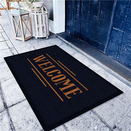 พรมเช็ดเท้าดักฝุ่น KLEEN-TEX WELCOME 60X85 ซม. สีดำ_5