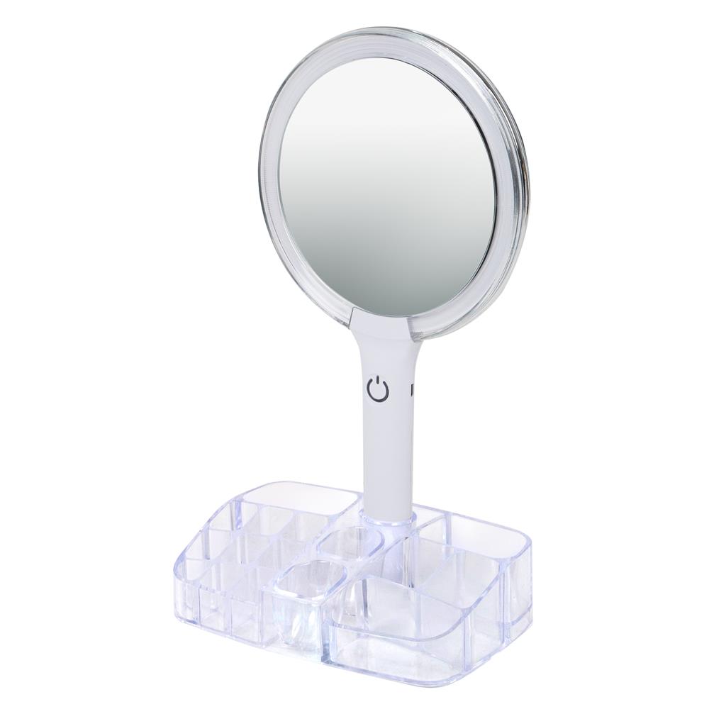 กระจกส่องขยาย LED MOYA K23119 สีใส