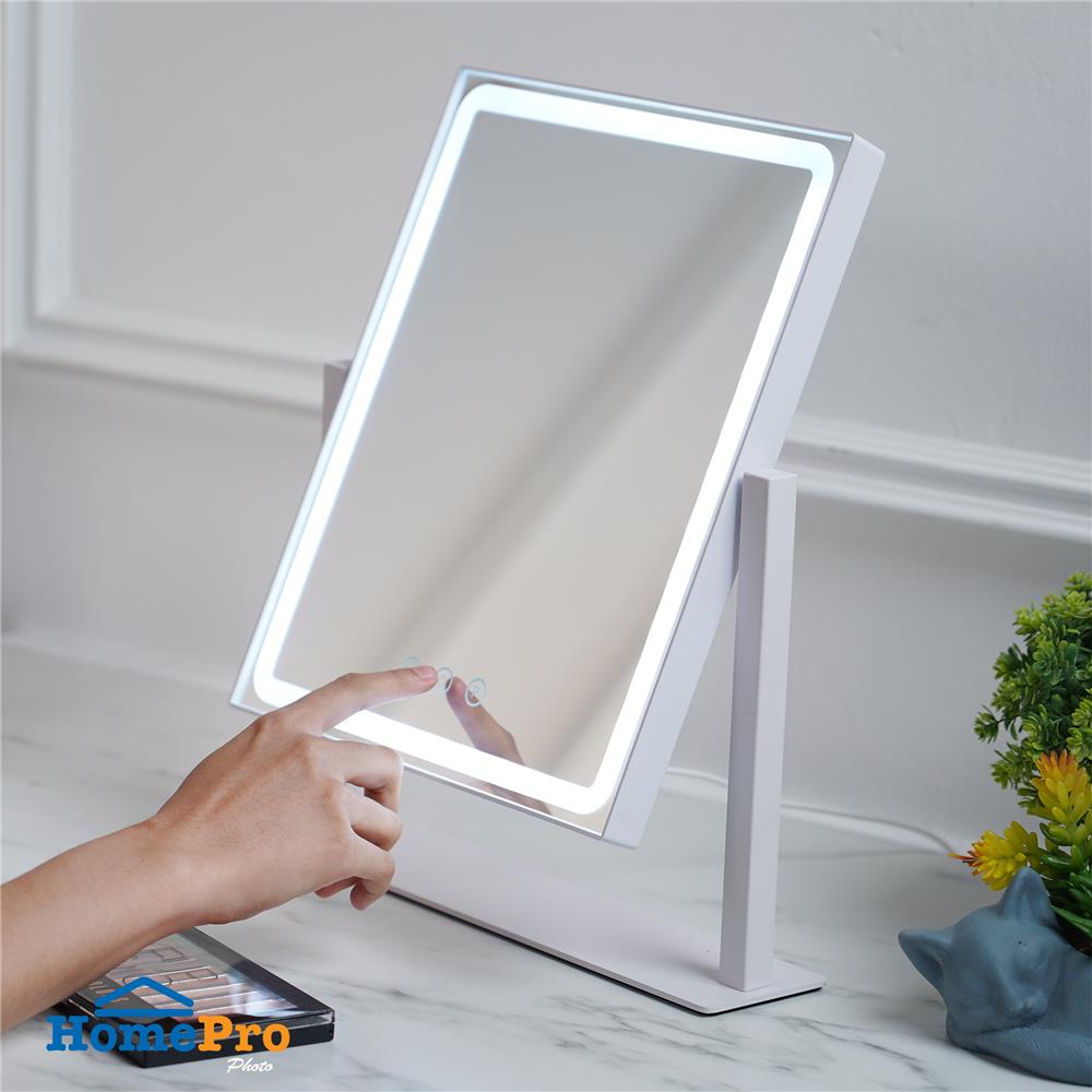 กระจกส่องหน้า LED MOYA K23120 สีขาว