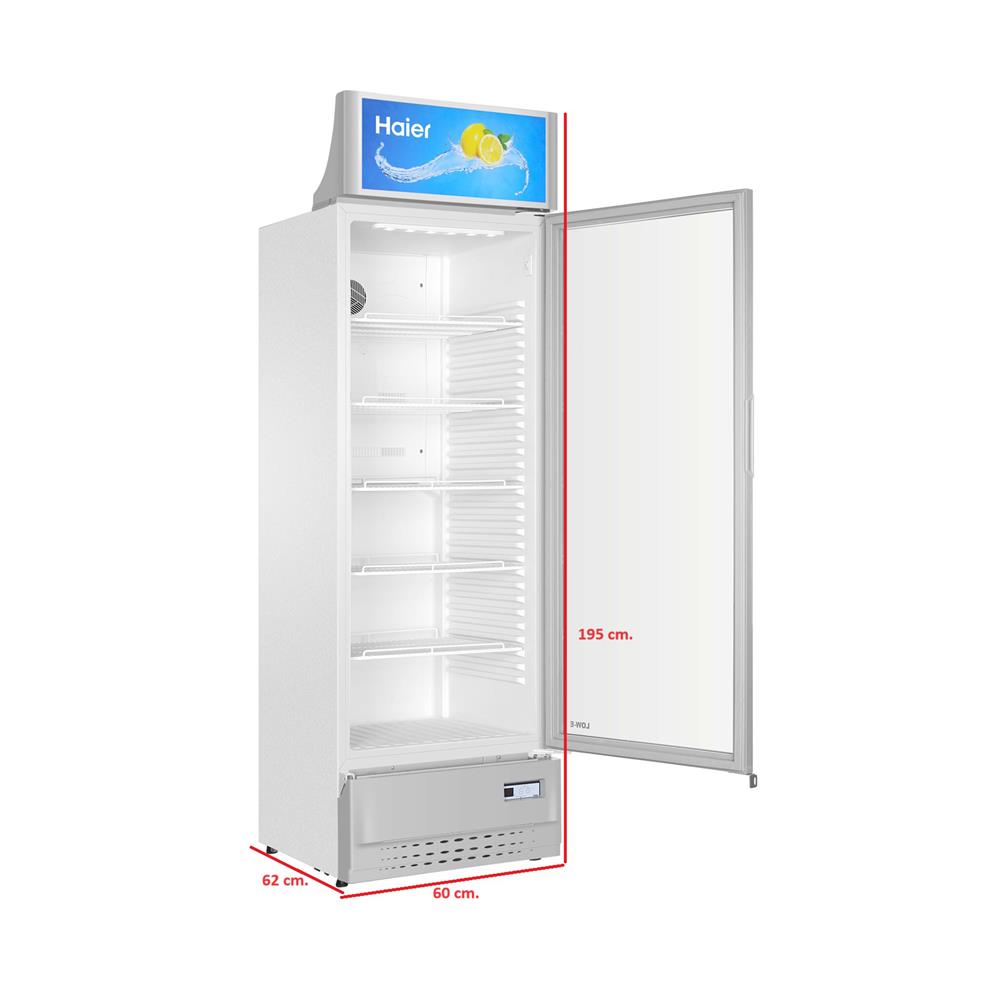 ตู้เครื่องดื่ม 1 ประตู HAIER SC-340BC-V4 11.3 คิว สีขาว
