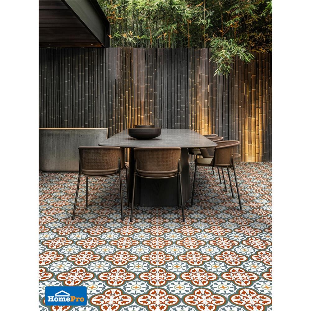 กระเบื้องพื้นพอร์ซเลน 20x20 ซม. TARA อควา เขียว A 1 ตร.ม.