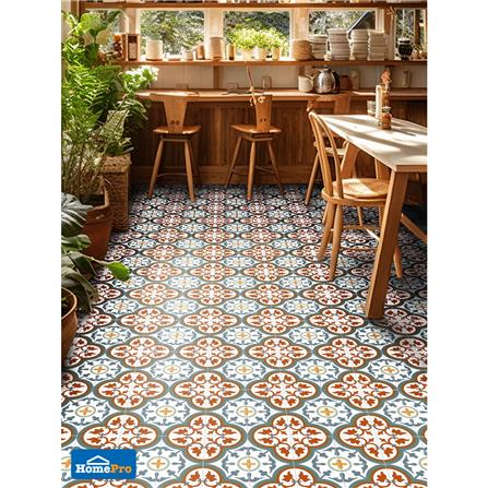 กระเบื้องพื้นพอร์ซเลน 20x20 ซม. TARA อควา เขียว A 1 ตร.ม._1